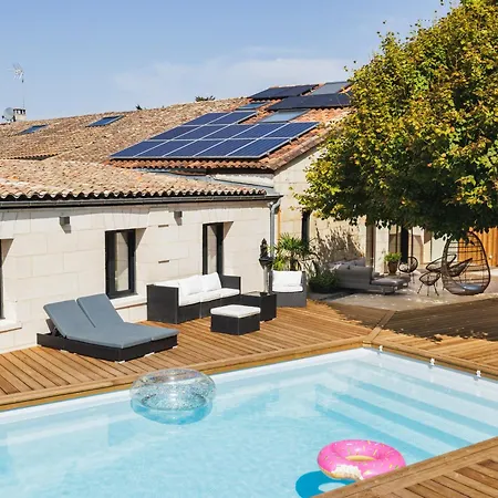 Maison Cantalupo Piscine Balnéo Montagne (Gironde)