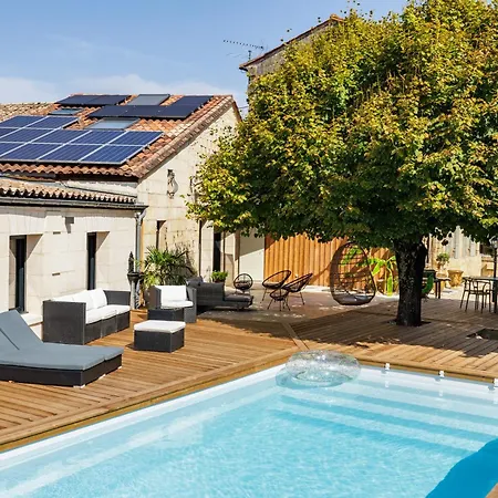 Villa Maison Cantalupo Piscine Balneo Montagne (Gironde)